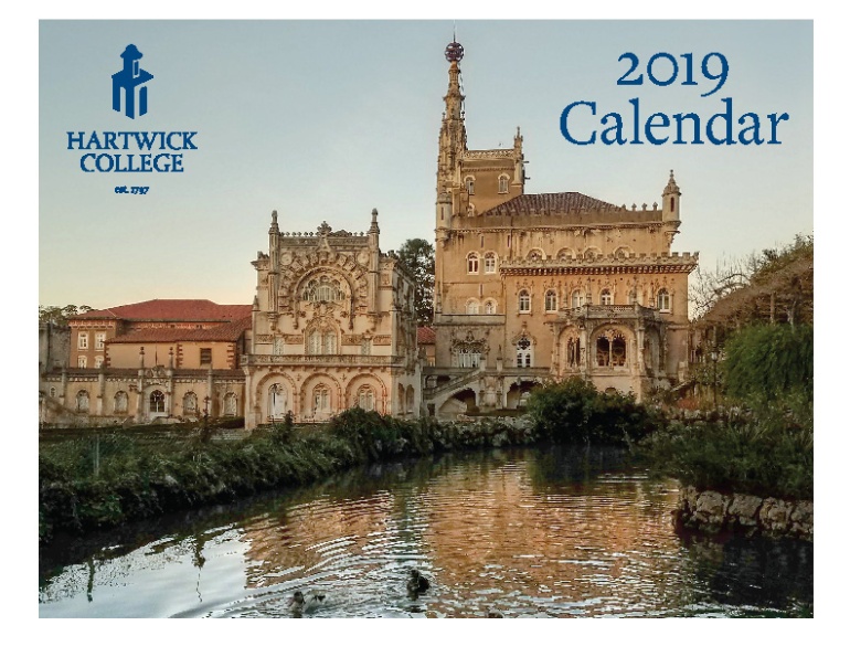 Hartwick College Calendar 2019_cover